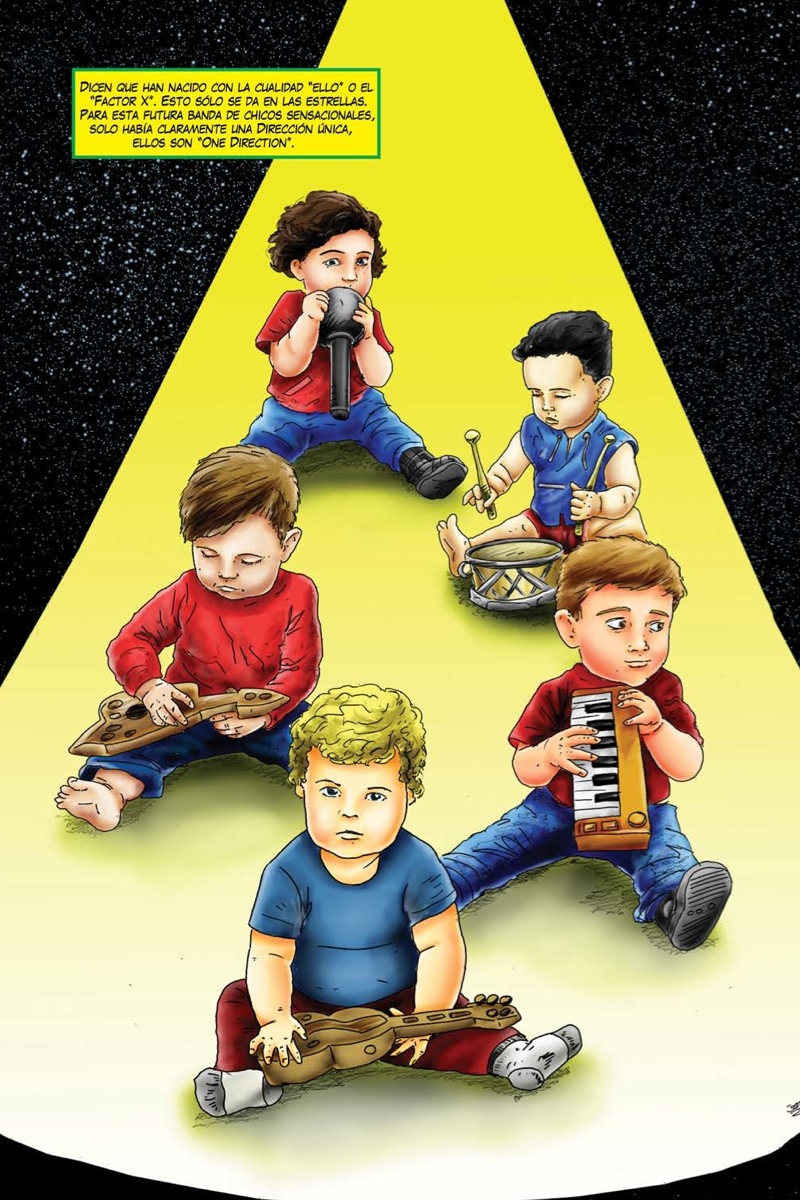 Fame : One Direction (Spanish Edition) — page 1