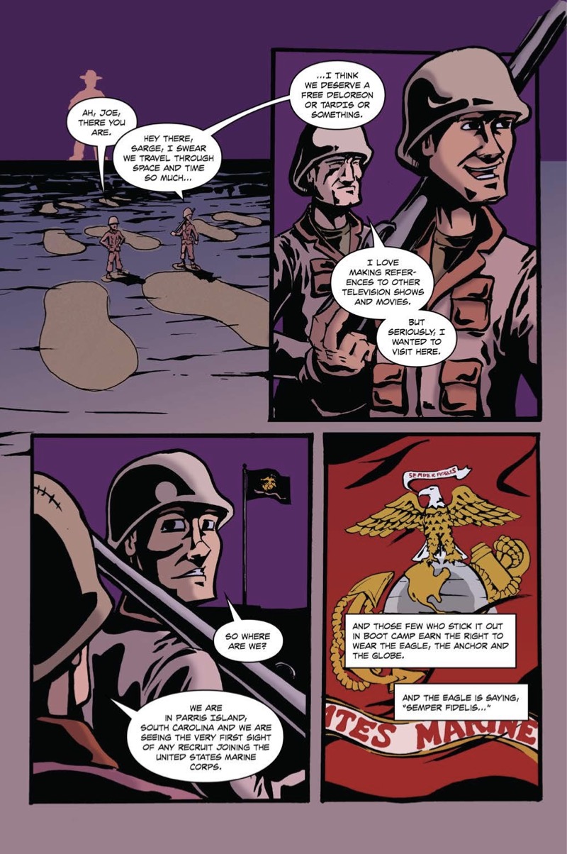 American Defenders: The Marines book cover