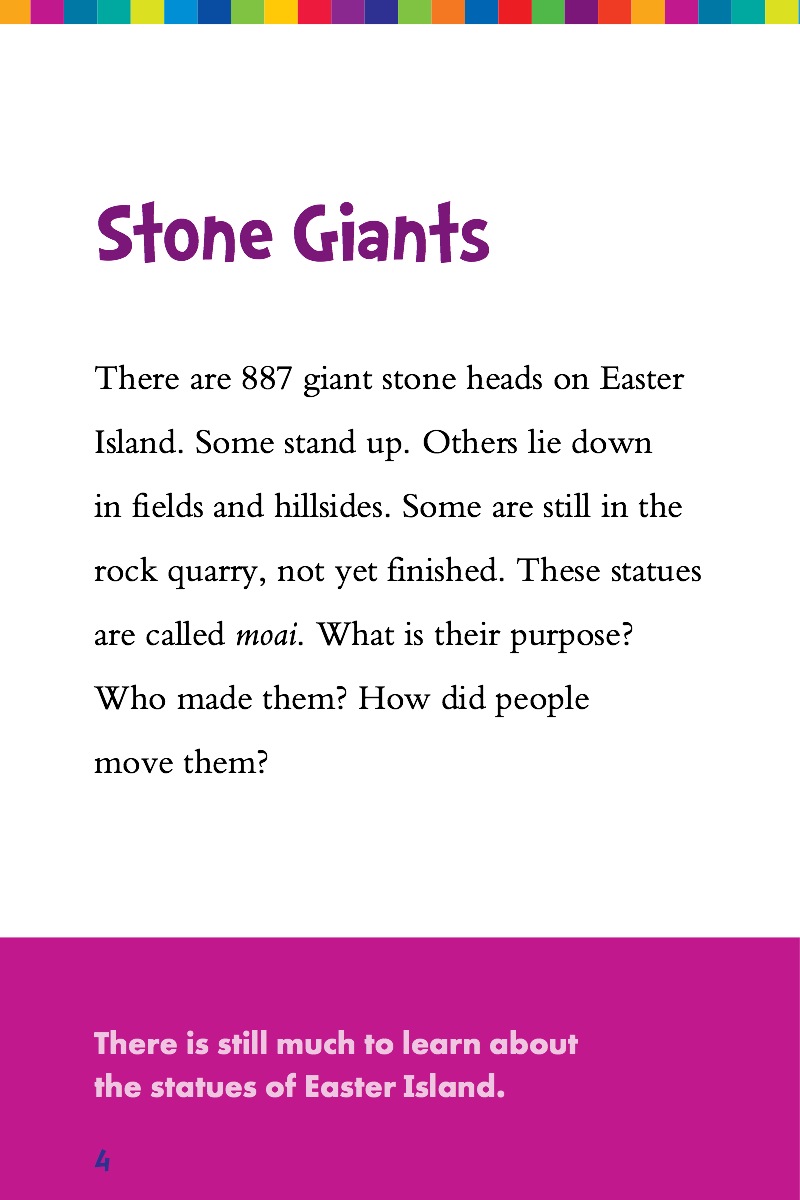 Statues of Easter Island — page 1