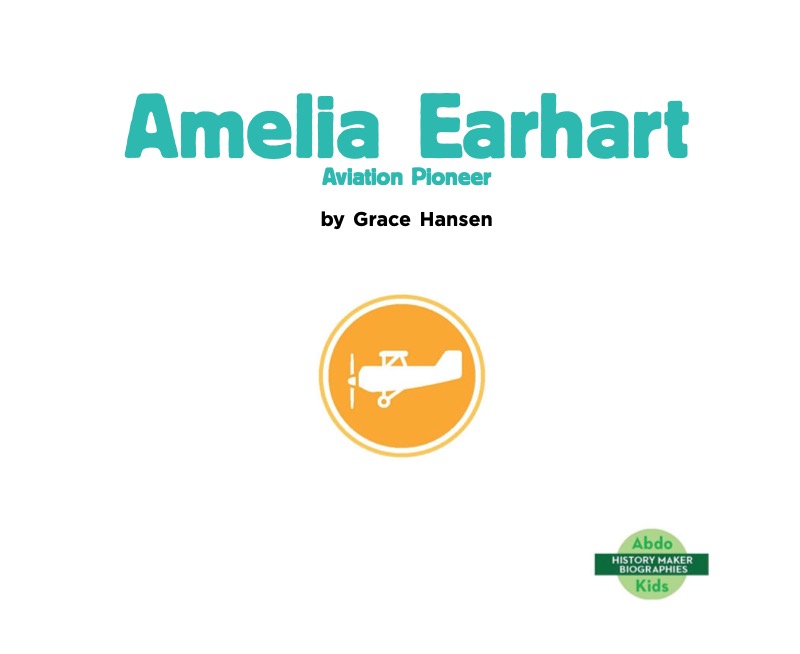 Amelia Earhart: Aviation Pioneer book cover