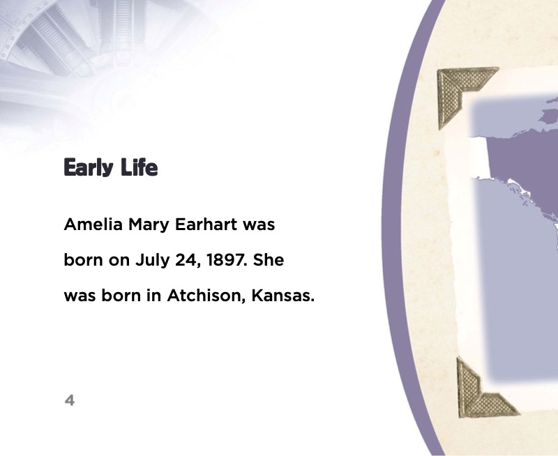 Amelia Earhart: Aviation Pioneer — page 1