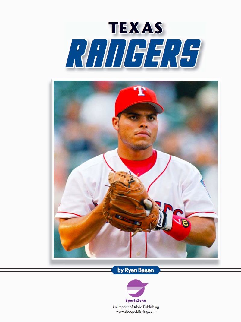 Texas Rangers book cover