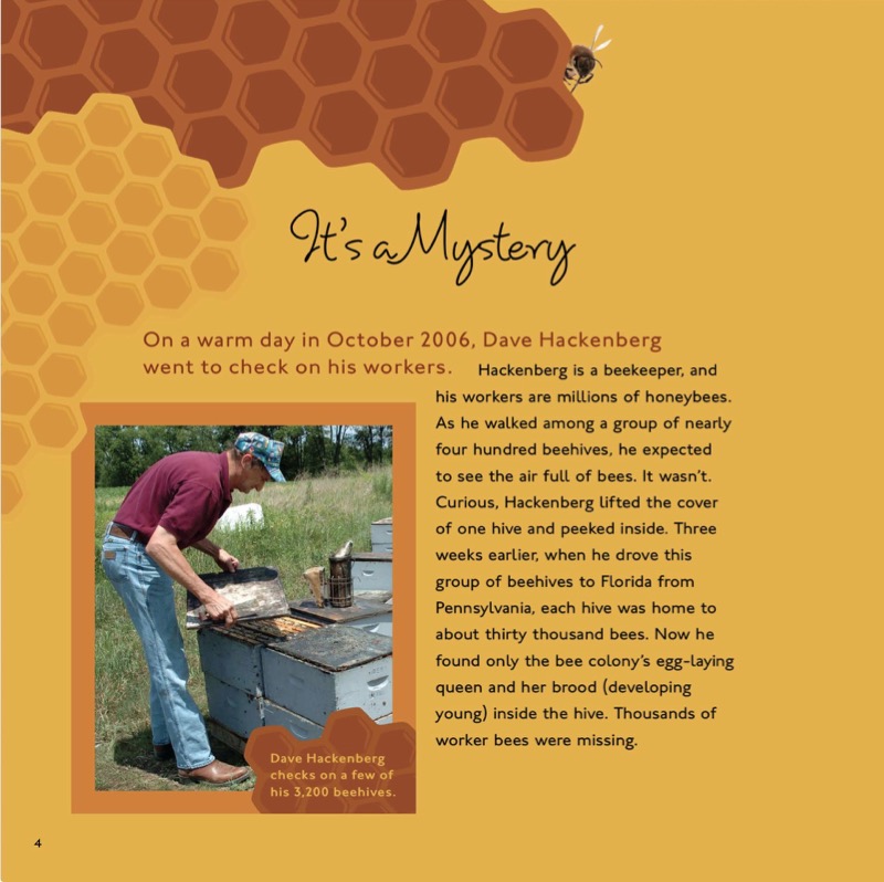 The Case of the Vanishing Honeybees: A Scientific Mystery — page 1