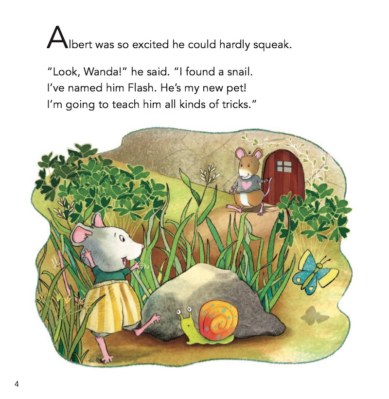 Albert's Amazing Snail — page 1