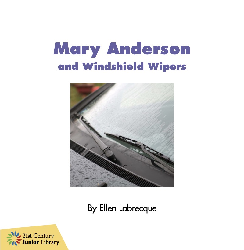 Mary Anderson and Windshield Wipers book cover