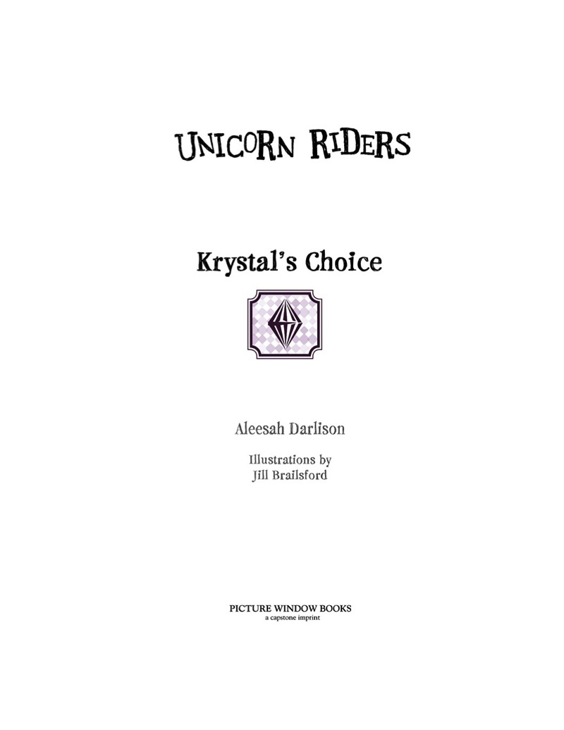 Krystal's Choice — page 1