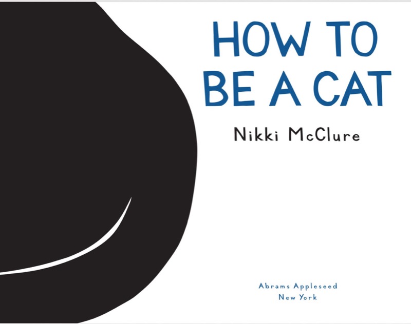 How to Be a Cat book cover