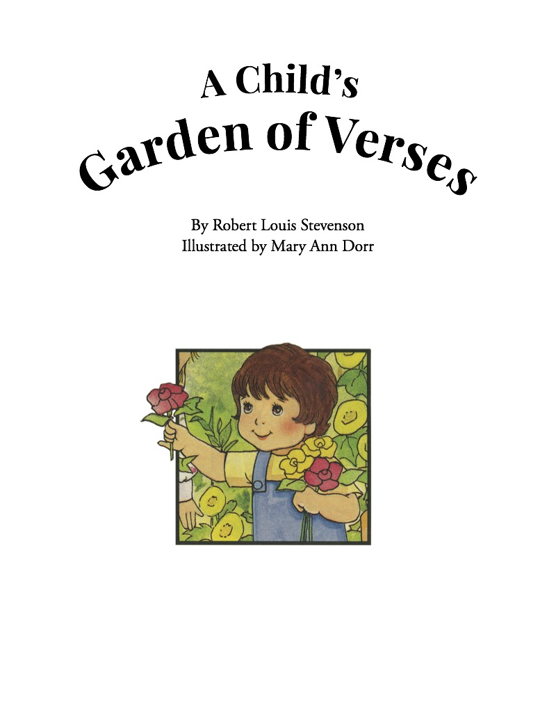 A Child's Garden of Verses book cover