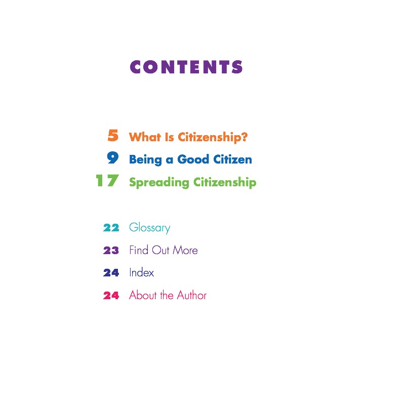 Citizenship book cover
