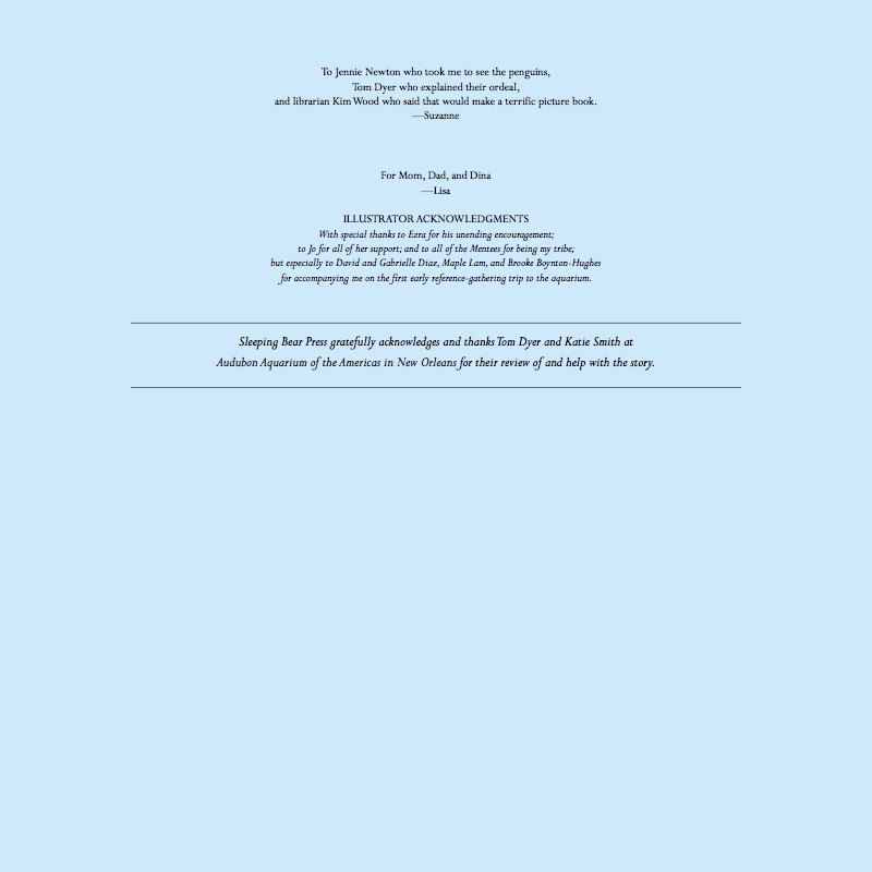 A Penguin Named Patience — page 1