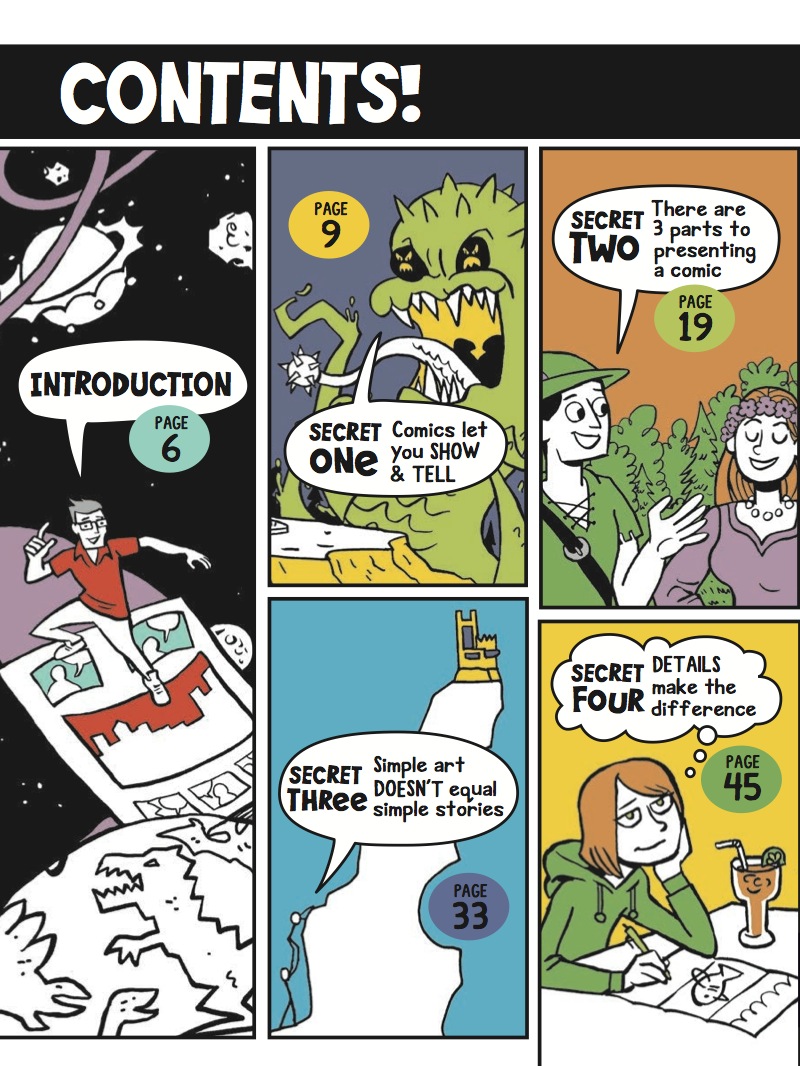 Draw Out the Story: Ten Secrets to Creating Your Own Comics — page 1
