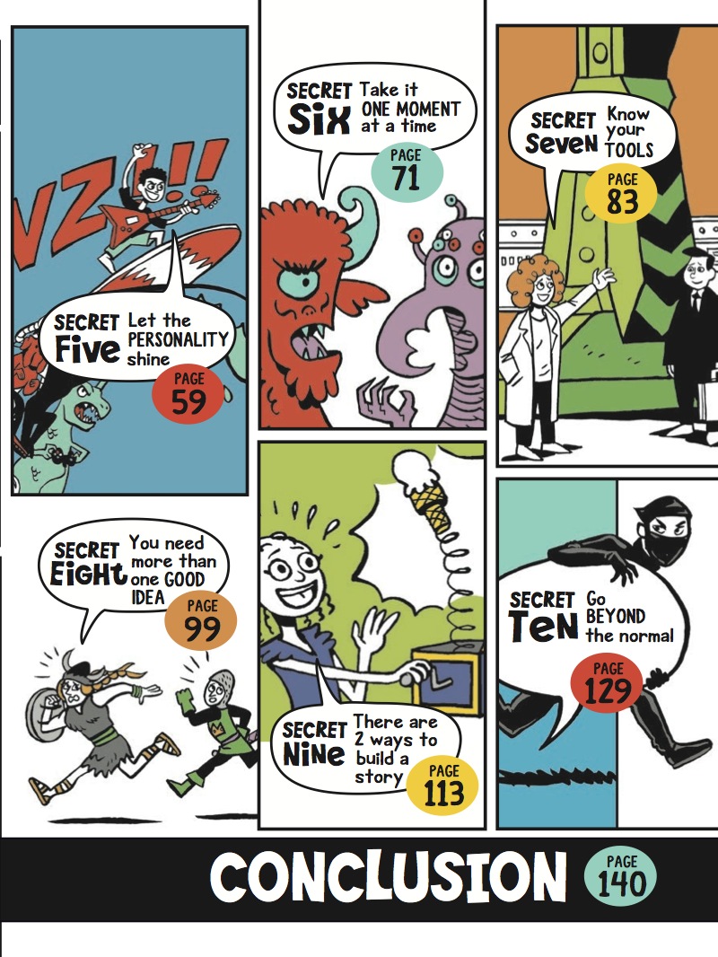 Draw Out the Story: Ten Secrets to Creating Your Own Comics — page 2
