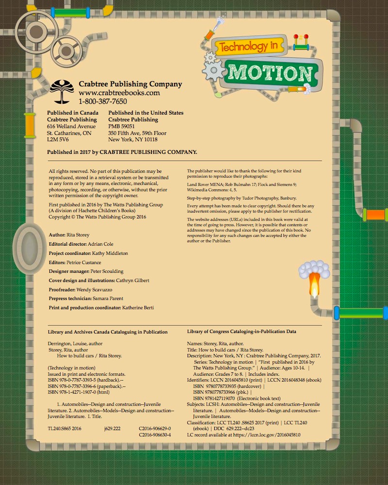 How To Build Cars — page 1