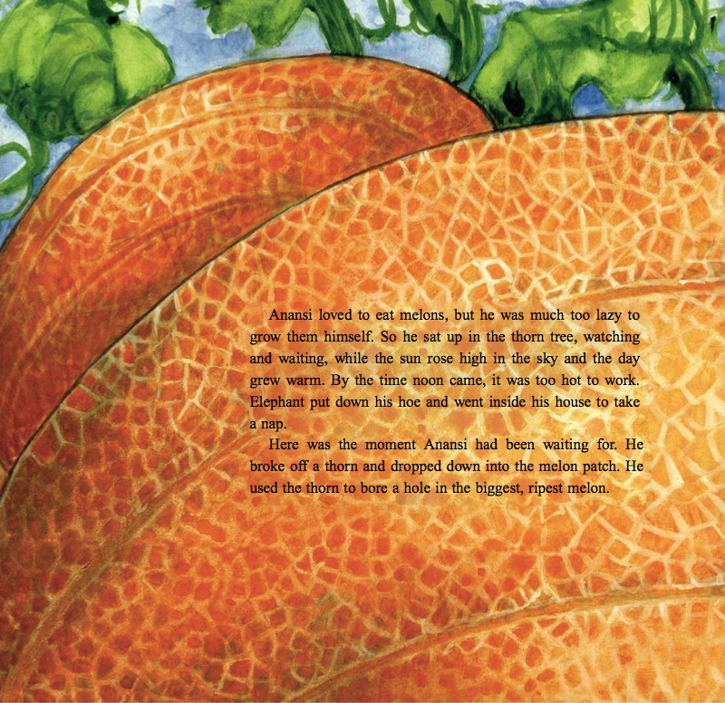 Anansi and the Talking Melon — page 1