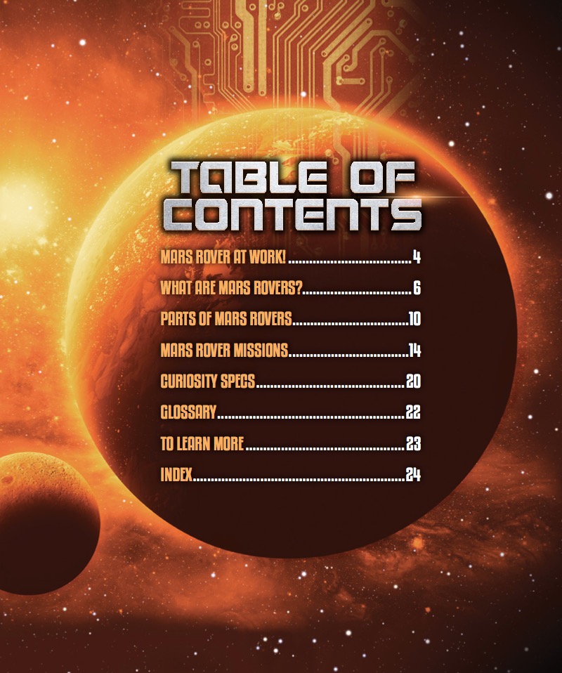 Space Tech: Mars Rovers book cover