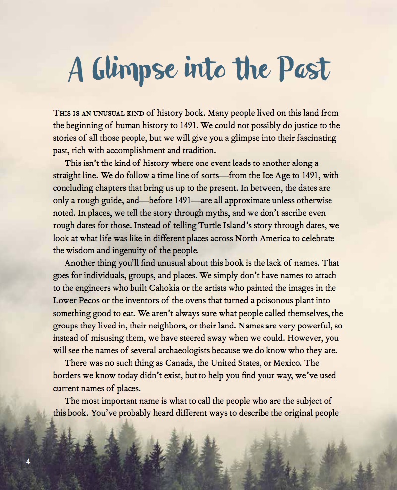 Turtle Island: The Story of North America's First People — page 1
