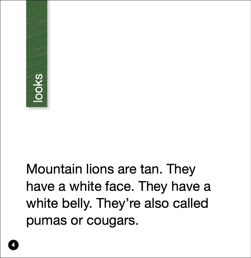 Mountain Lion — page 1