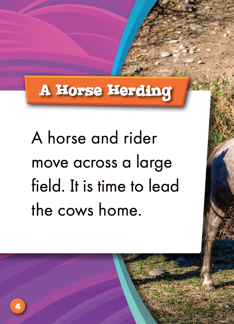 Animals on the Farm: Horses — page 1