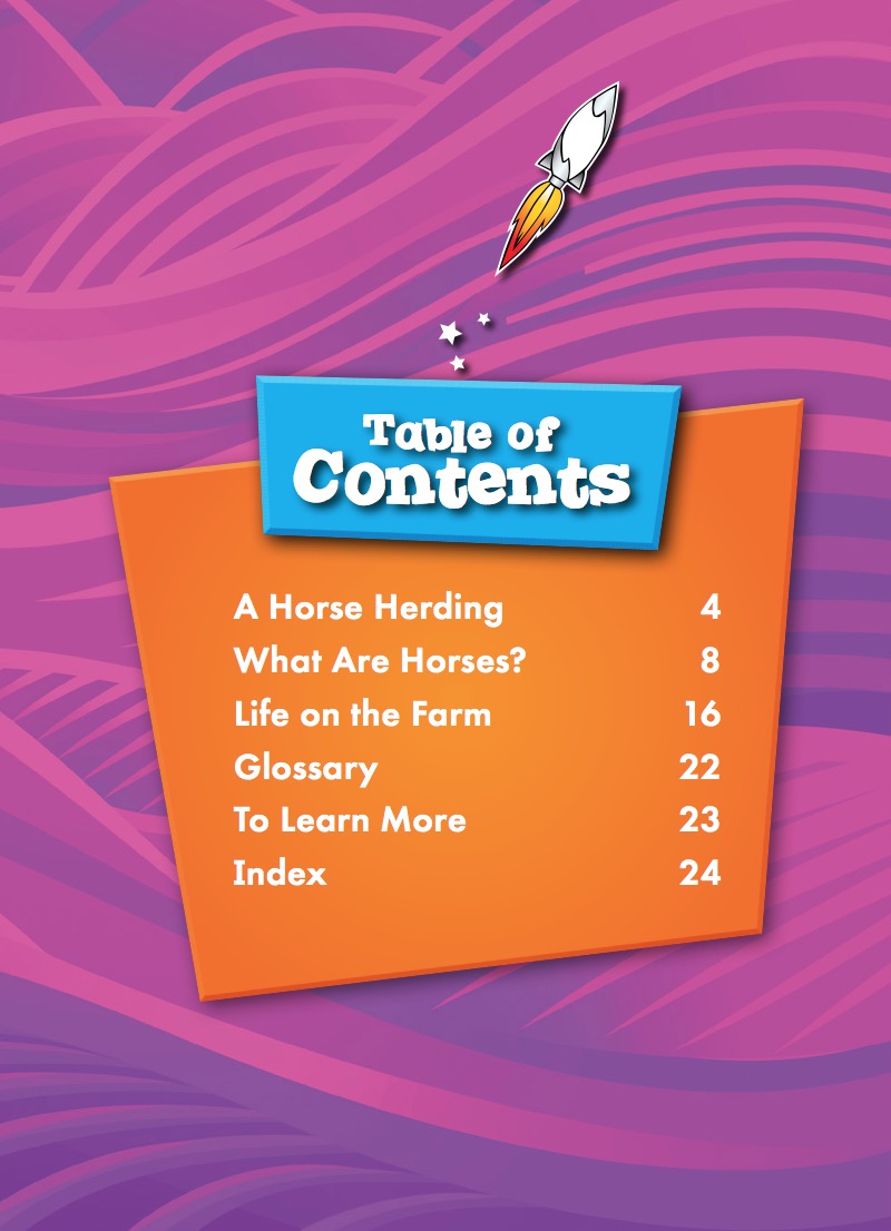 Animals on the Farm: Horses book cover