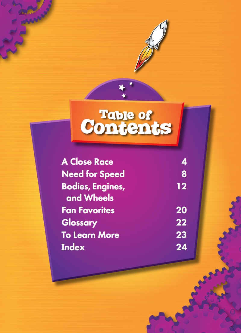 Mighty Machines in Action: Race Cars book cover