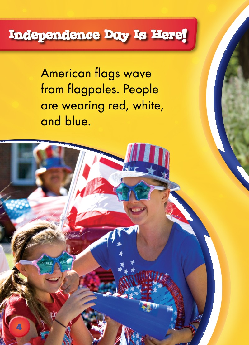 Celebrating Holidays: Independence Day — page 1