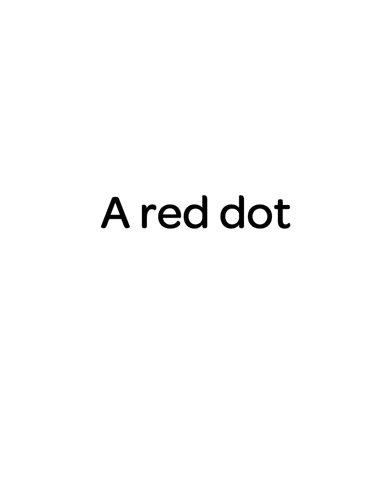 The Red Dots — page 1