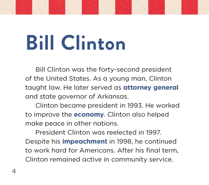 Bill Clinton — page 1
