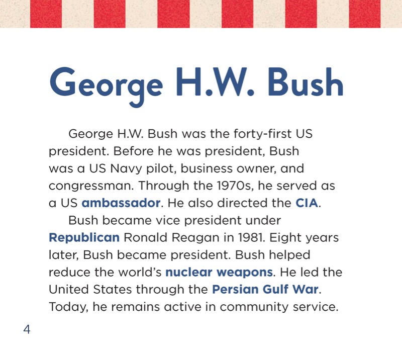 George H.W. Bush — page 1