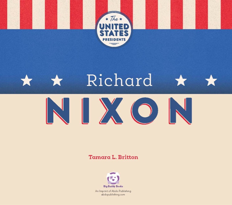 Richard Nixon book cover