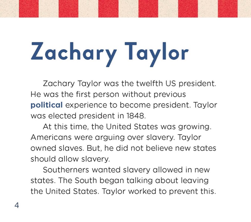 Zachary Taylor — page 1