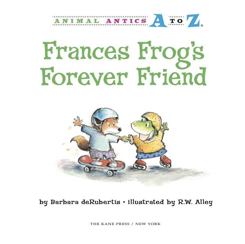 Frances Frog's Forever Friend book cover