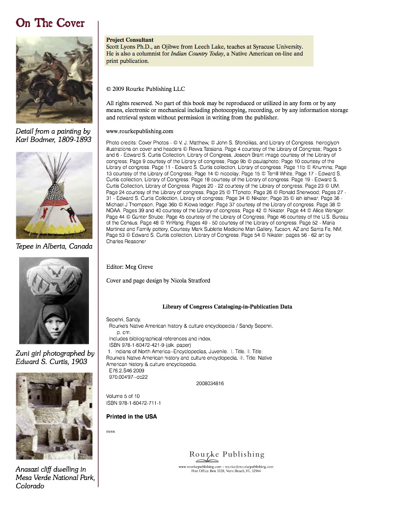 Native American Encyclopedia Indian Wars To Massachuset — page 1