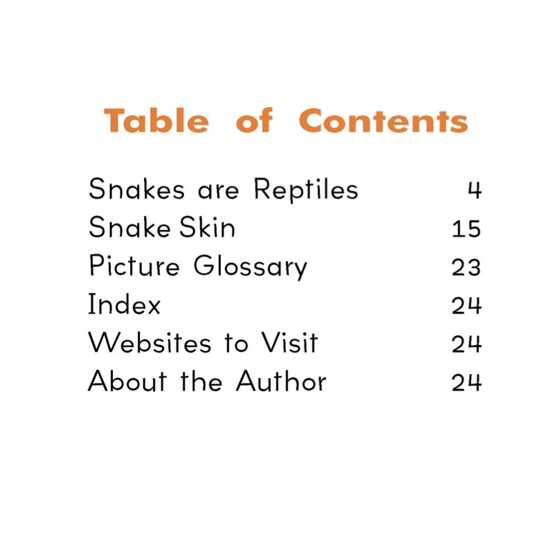 Snakes book cover