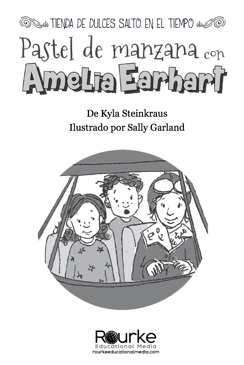Pastel de manzana con Amelia Earhart book cover