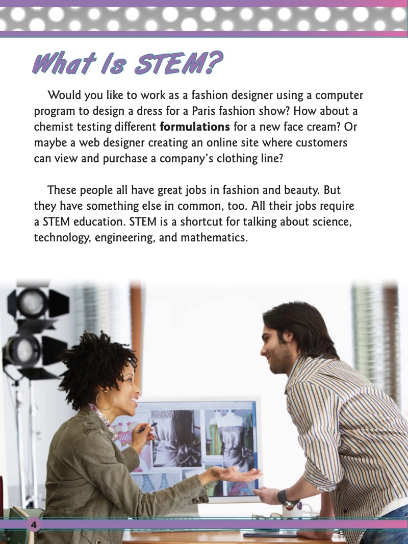 STEM Jobs in Fashion and Beauty — page 1