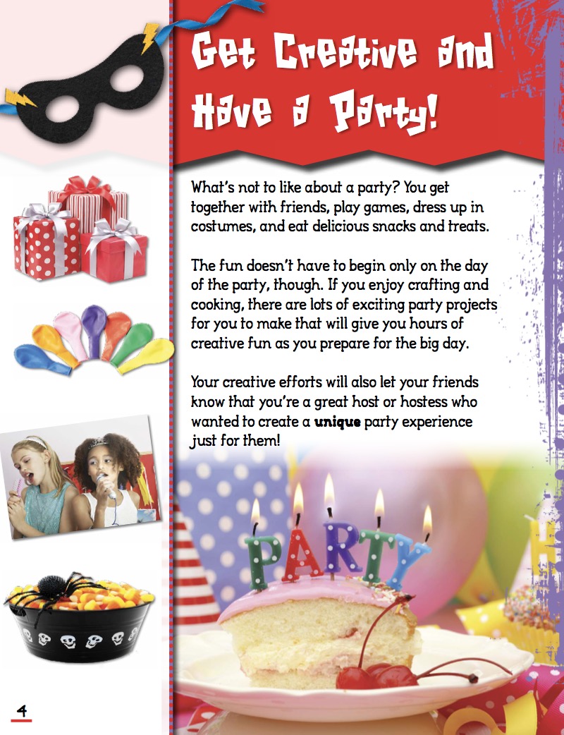 Kids Throw a Party! — page 1
