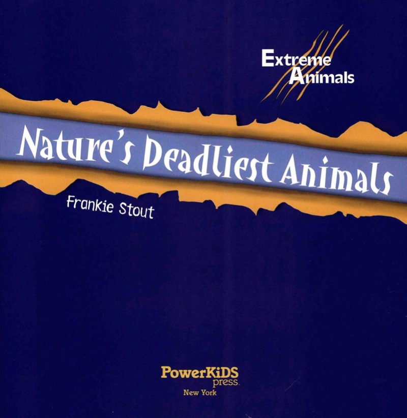 Nature’s Deadliest Animals book cover