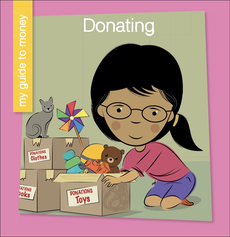 Donating book cover
