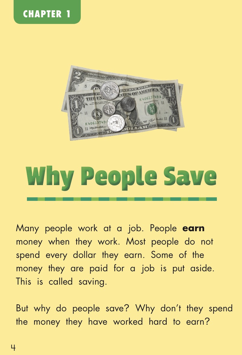 Saving for the Future — page 1