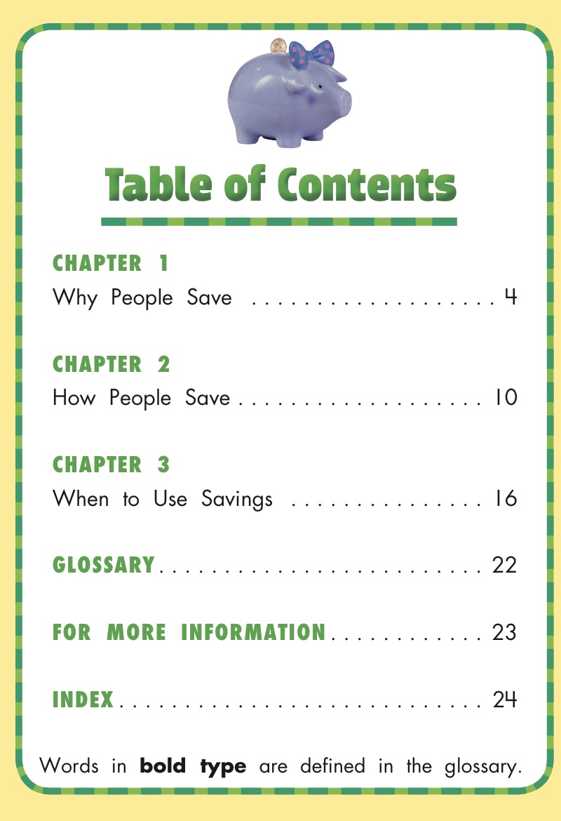 Saving for the Future book cover