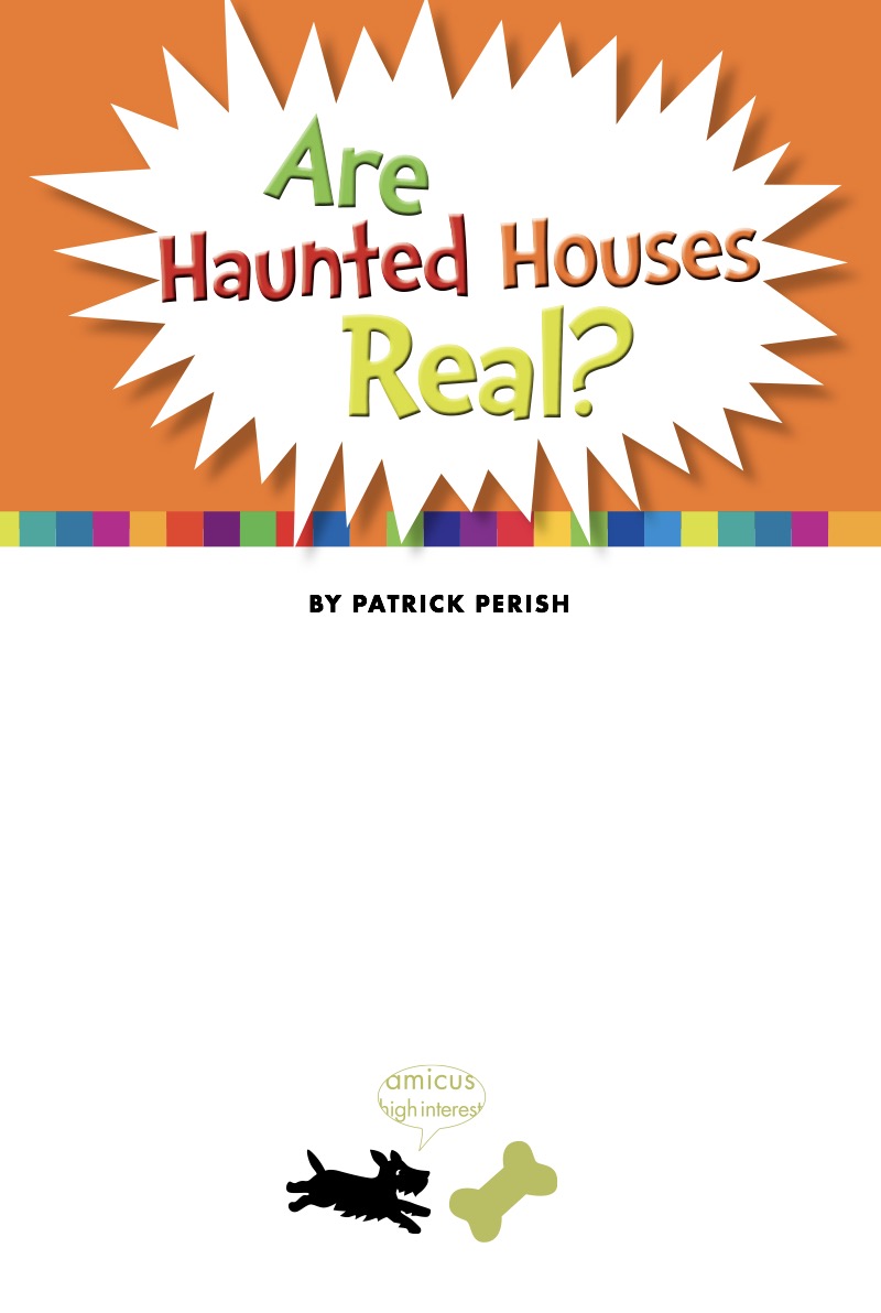 Are Haunted Houses Real? book cover