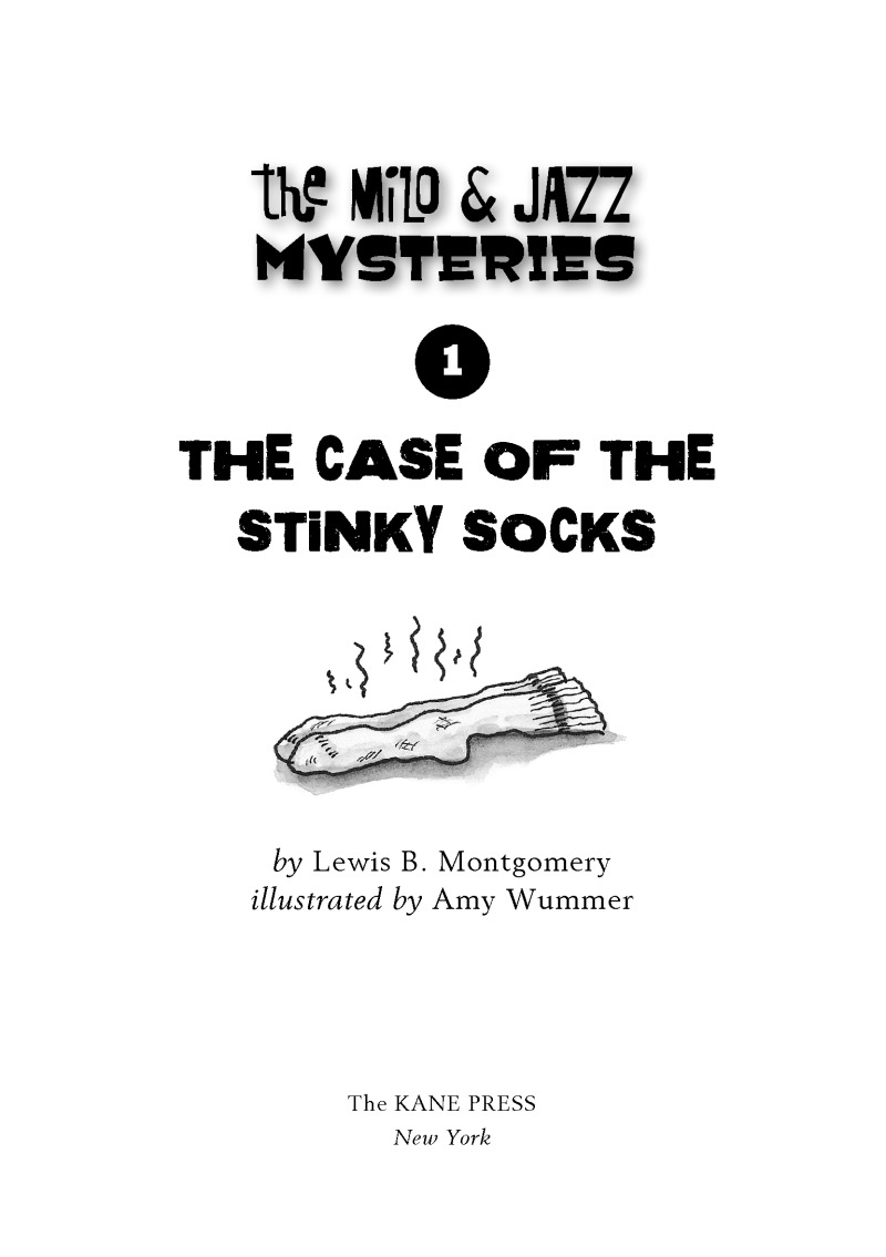 The Milo & Jazz Mysteries: The Case of the Stinky Socks book cover