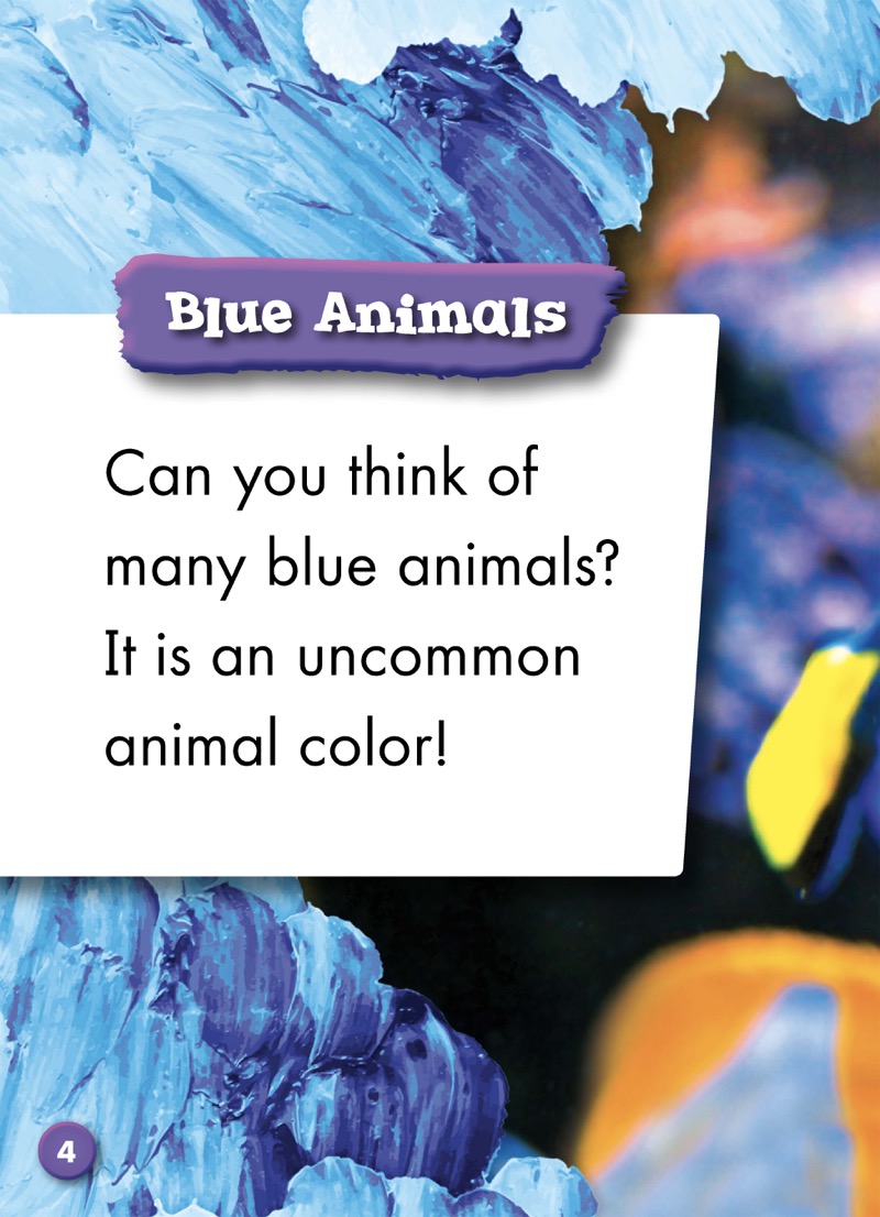 Blue Animals — page 1