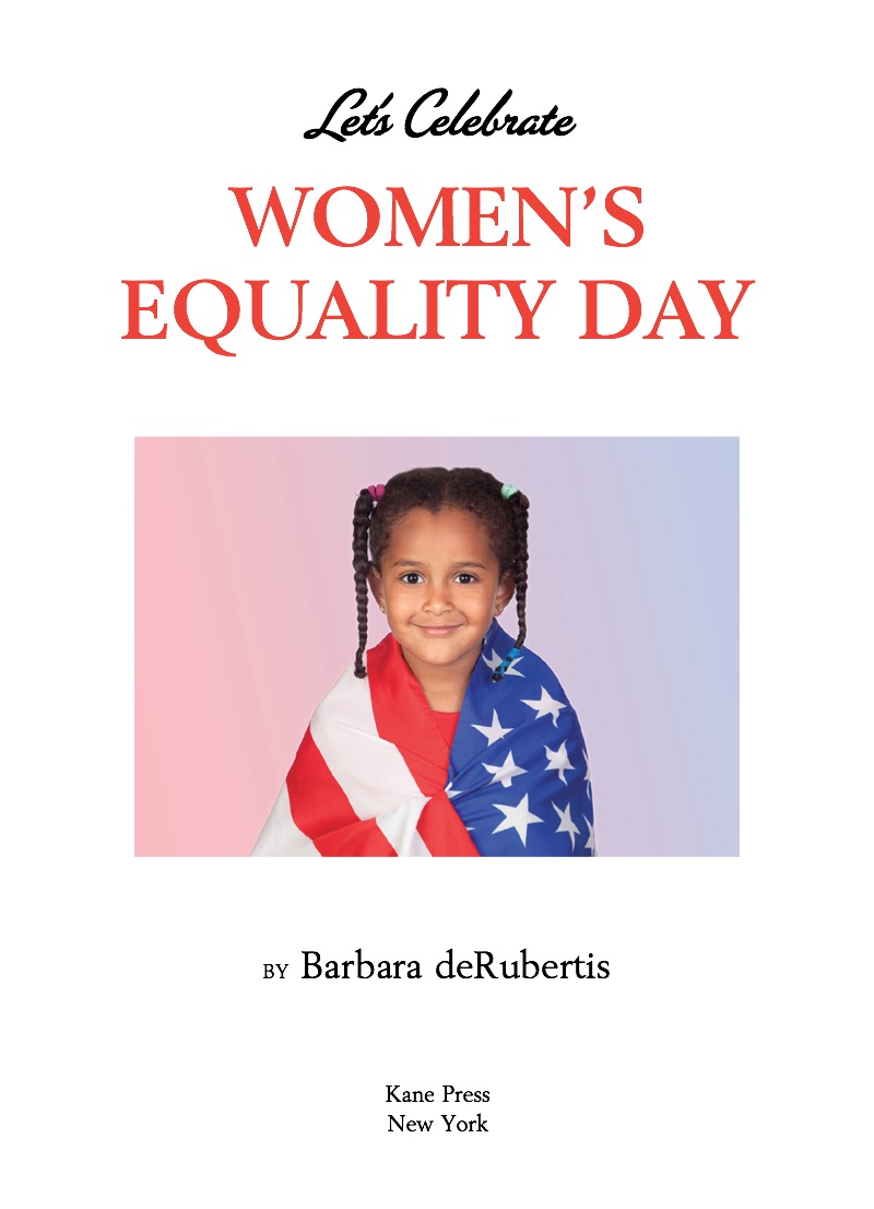 Let's Celebrate Women's Equality Day book cover