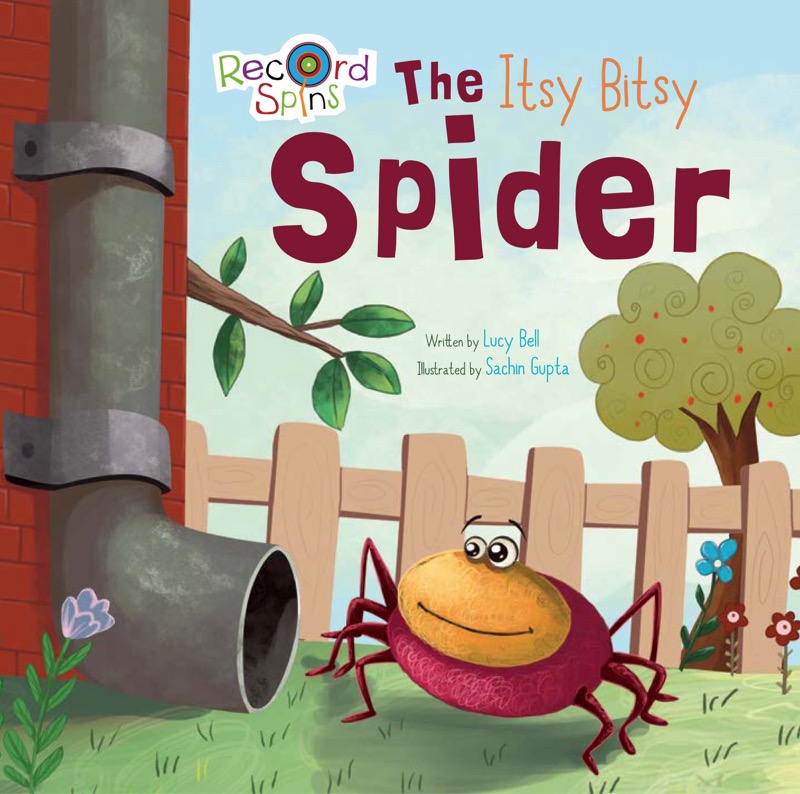 The Itsy Bitsy Spider book cover