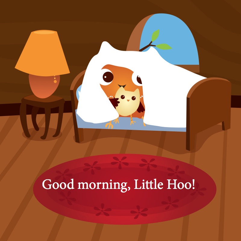 Little Hoo Goes to School — page 1