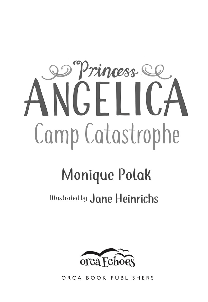 Princess Angelica, Camp Catastrophe book cover