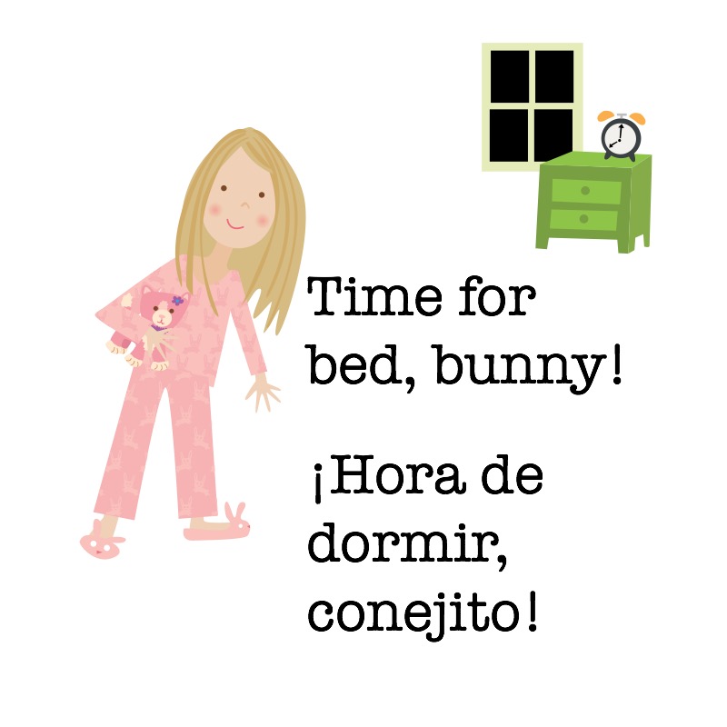 Time for Bed, Bunny / ¡Hora de dormir, conejito! book cover