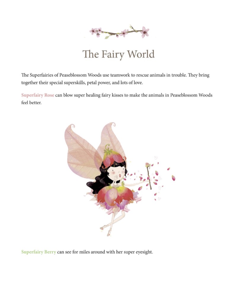 Superfairies to the Rescue — page 1