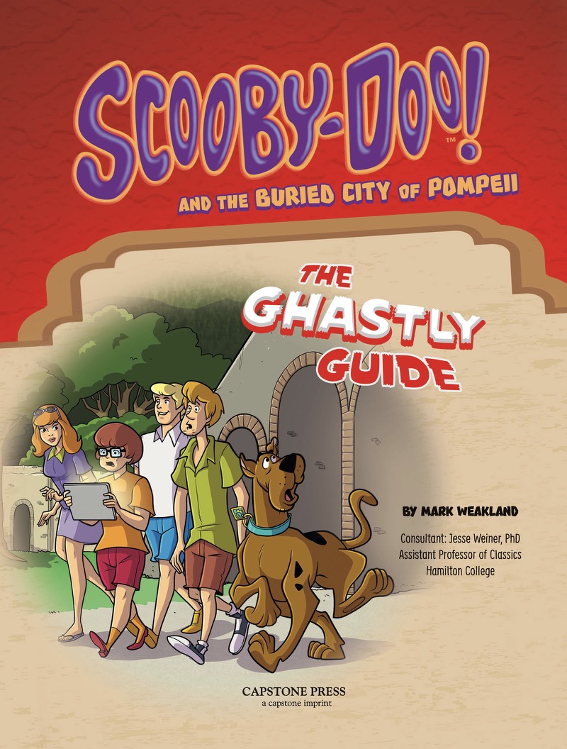 Scooby-Doo! and the Buried City of Pompeii book cover